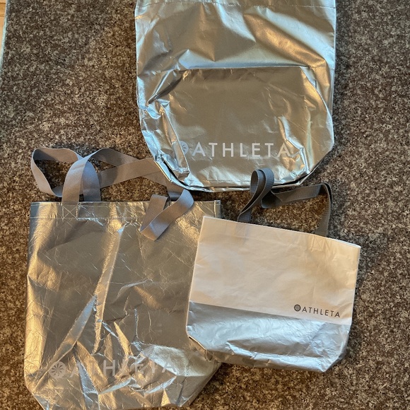 Athleta Handbags - Athleta Shopping Bags set of 3